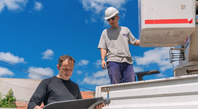 Plan Municipal de Reconversión a LED: ahora avanza por el boulevard Dellepiane