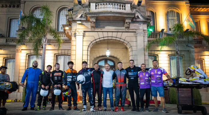 Kartings probaron recorridos para un gran evento que se realizará el 22 de marzo