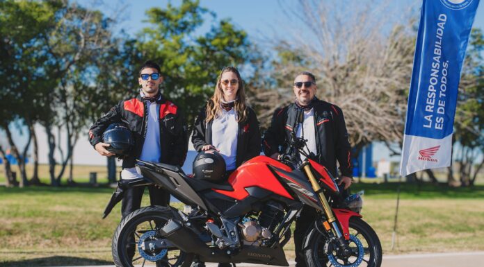 El departamento de safety de honda argentina y mujeres al volante presentan el programa de conducción de motos “alas en movimiento”