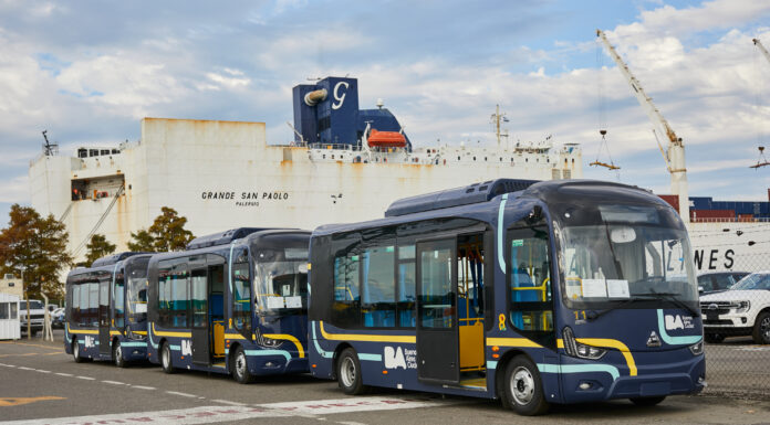 Llegaron a Zárate los primeros buses eléctricos para la Ciudad de Buenos Aires
