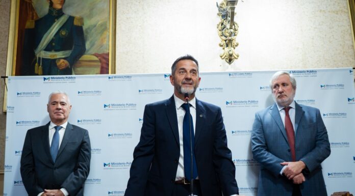 Abella acompañó la jura del nuevo Fiscal General