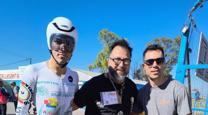 Fausto Gómez, oro en la contrarreloj de Rafaela