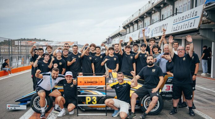 Santino Panetta brilló en Valencia con un podio en la F4 Española