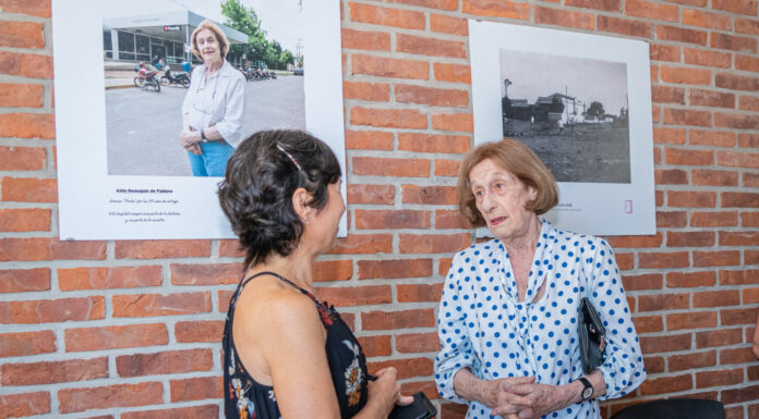 Aída Beauquis fue reconocida por su labor como presidenta de la Cooperadora del Hospital San José