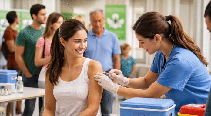 Vecinos de entre 15 y 60 años pueden vacunarse gratis contra el dengue en el Hospital San José