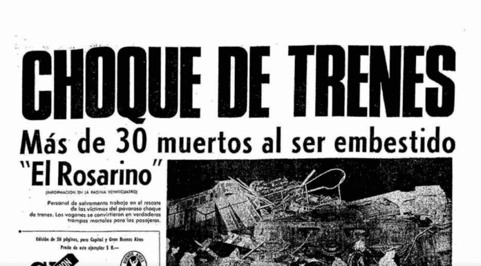 Historia de Campana: Accidente ferroviario de 1975
