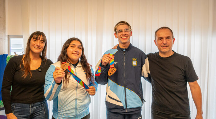 Campana celebró los bronces de Imboden y Pérez en los Juegos ODESUR