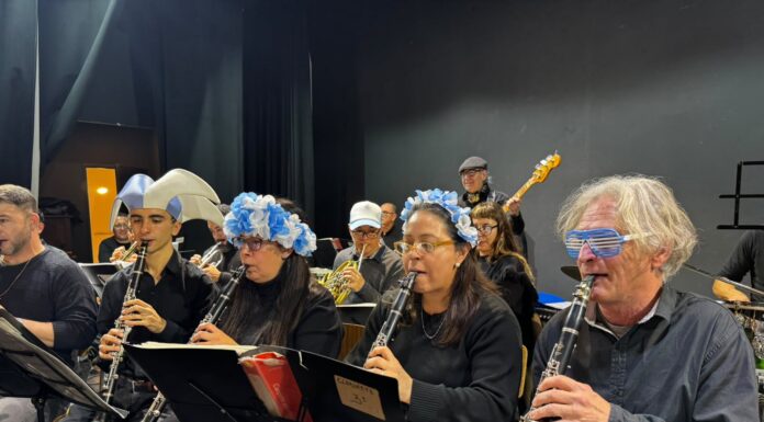 Alumnos de escuelas de la ciudad disfrutaron de un concierto didáctico de la Banda Municipal